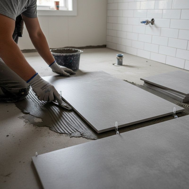 Floor Plumbing Installation