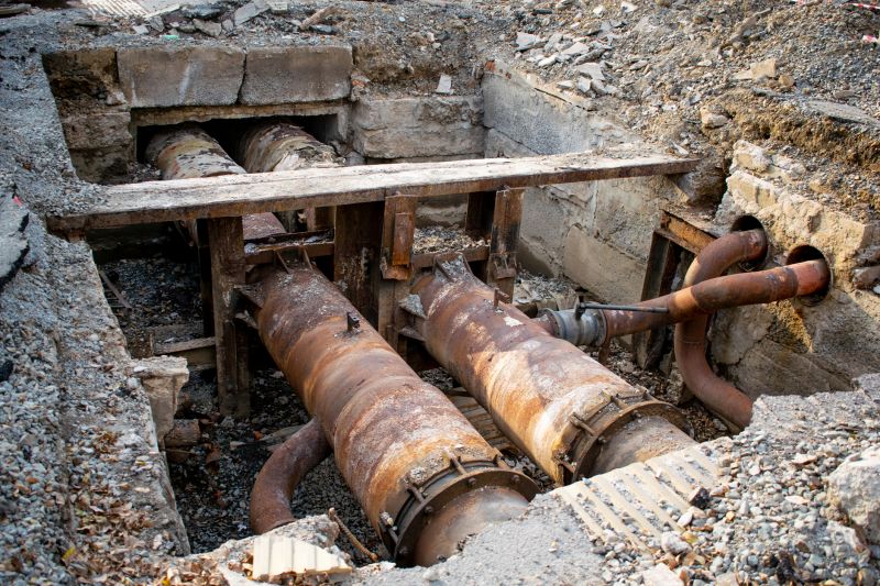 Main Water Line Repair detail