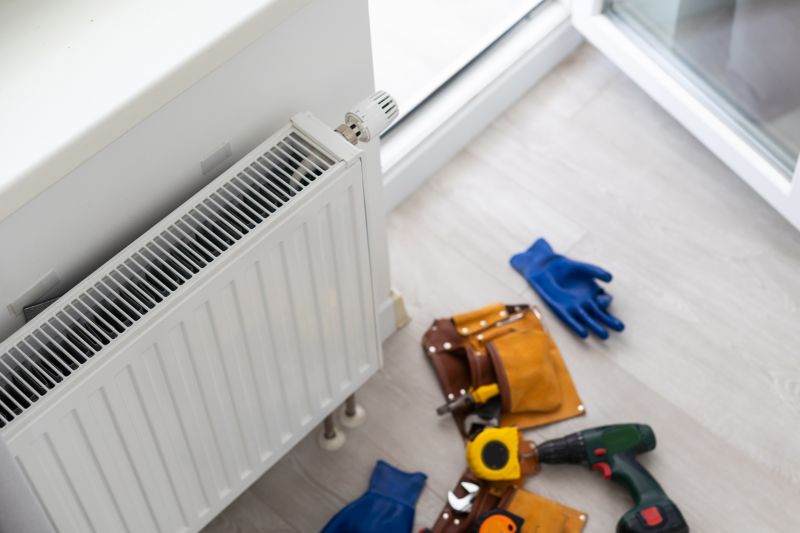 Wall Heating Installation