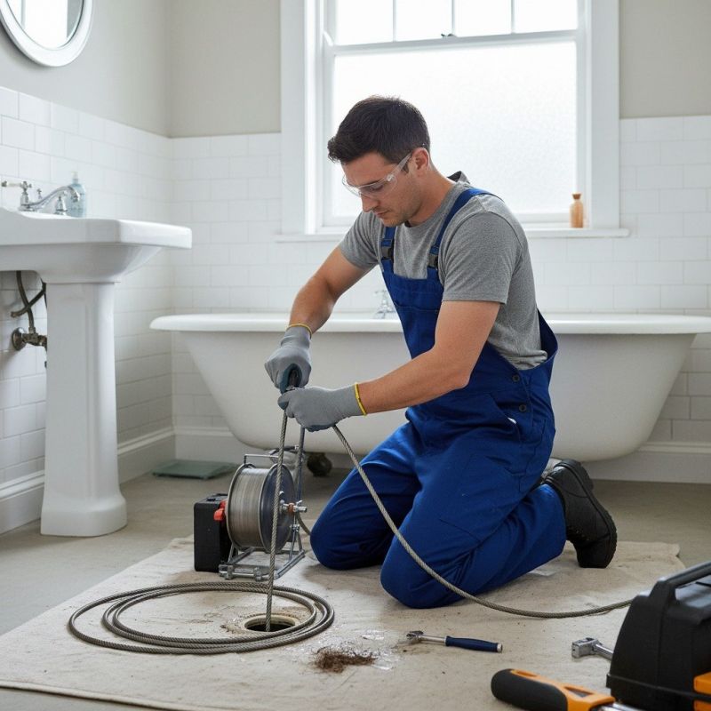 Sewer Line Snaking