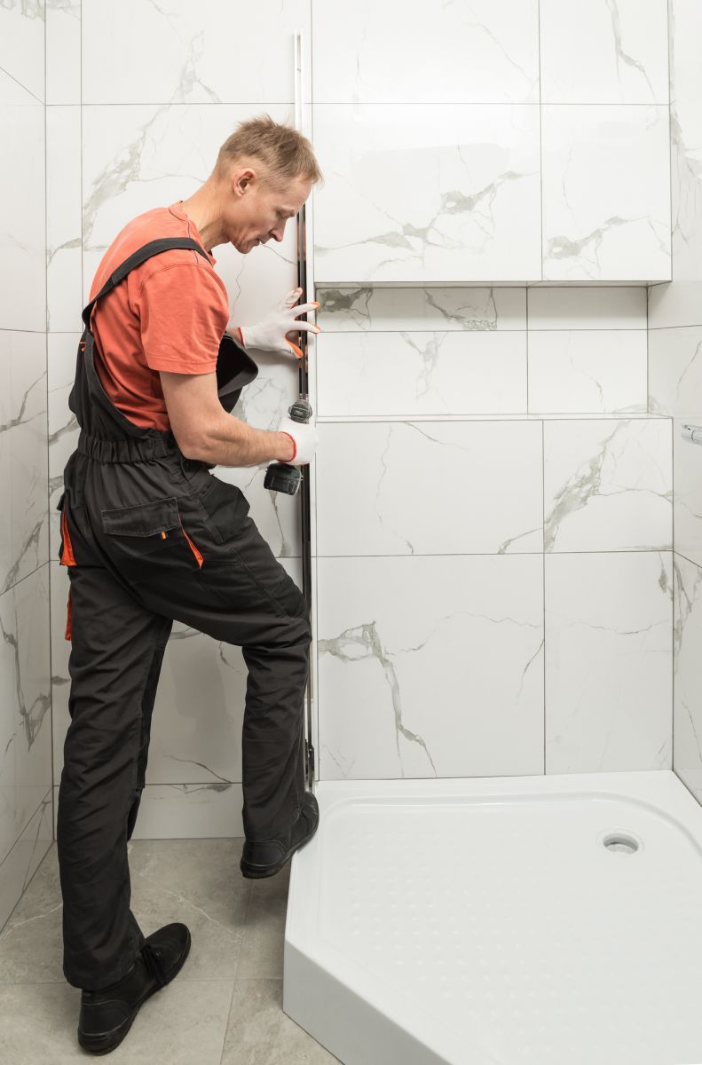 Shower Drain Installation